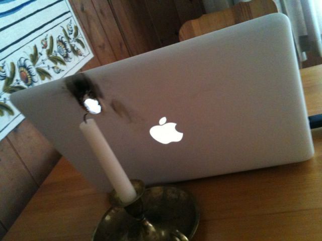 candlelight blogging